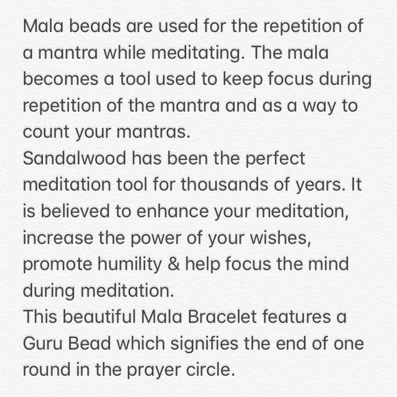 Yoga Meditation Sandalwood Mala Beads Rosary Wrap Bracelet Wooden Red Black - Picture 16 of 16